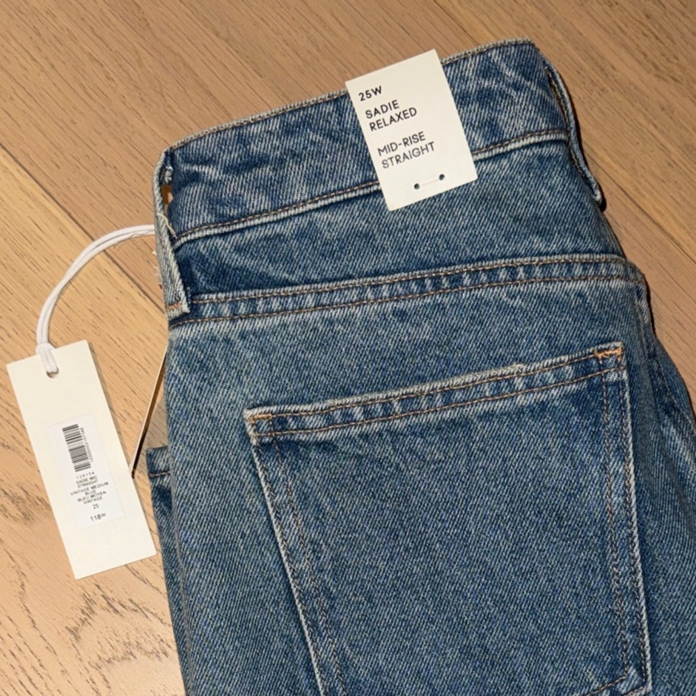 Denim forum Medium Blue Straight-Leg Denim Jeans